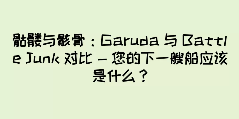 骷髅与骸骨：Garuda 与 Battle Junk 对比 - 您的下一艘船应该是什么？