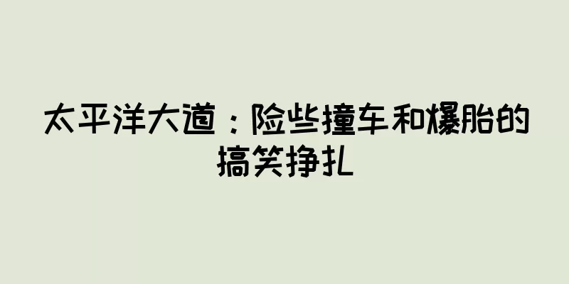 太平洋大道：险些撞车和爆胎的搞笑挣扎
